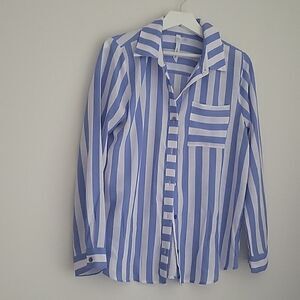 NY Collection cotton/ blend shirt